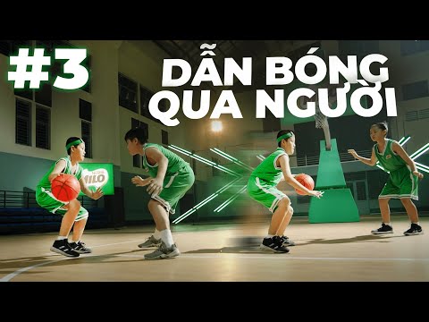 Video BÓNG RỔ TRONG 1 PHÚT CHO TRẺ | Kỹ thuật dẫn bóng qua... - youtube