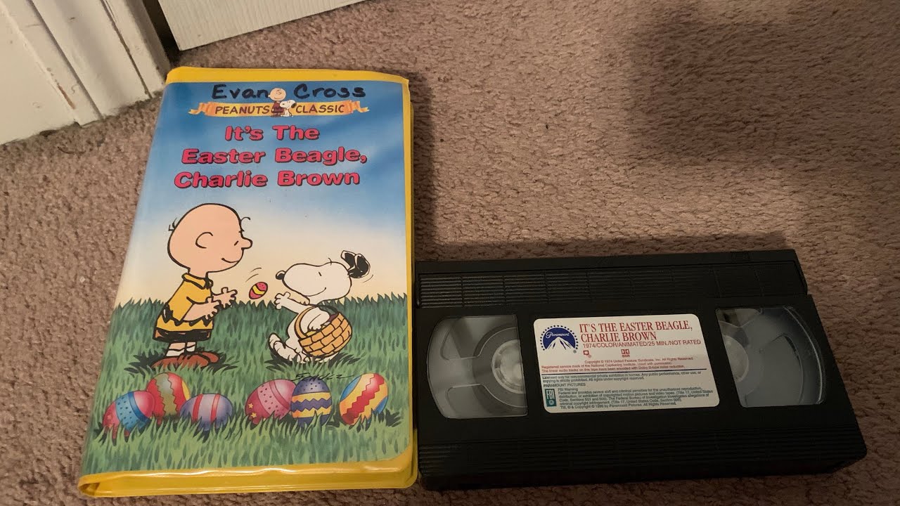 Opening to It’s the Easter Beagle, Charlie Brown 1994 VHS (1998 Reprint