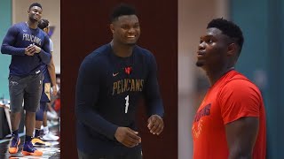 ZION IS BACK!Zion Williamson Best Moments In Bubble(Dunks, 3pt, Handles) - NBA Scrimmage Highlights!