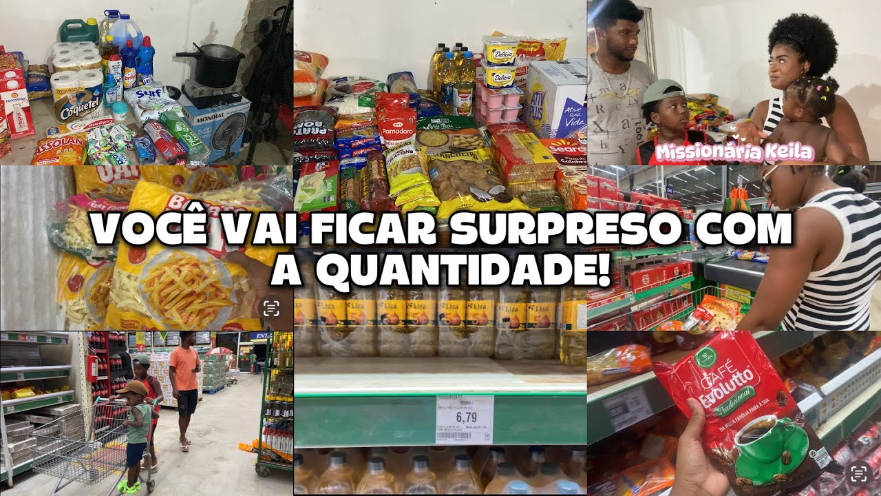 COMPRAS DO MÊS DE FEVEREIRO🛒🤑| R$651,00 peguei muita coisa.