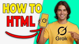 How To Generate HTML With Grok AI [Step-By-Step]