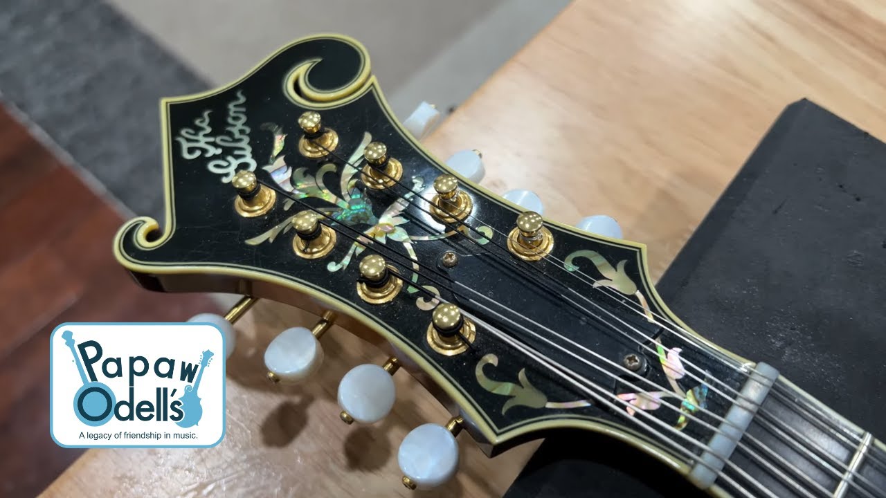 Giving This 1989 Gibson F-5L Mandolin the Setup It Deserves - YouTube