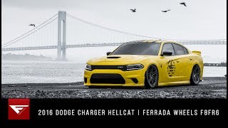 2016 Dodge Charger Hellcat | HELLGATO LOCKED IN! | Ferrada Wheels F8FR6