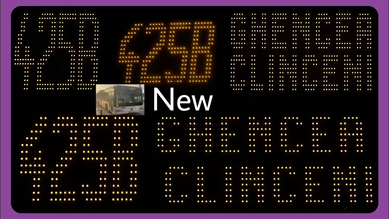 Noua linie de autobuz 425B (Călătorie cu defecțiune pe traseu)