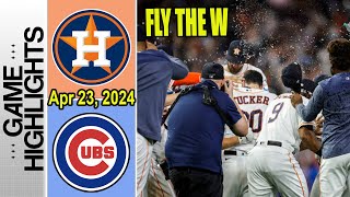 Houston Astros vs Chicago Cubs [HIGHLIGHTS] - Excellent win to start the series! WE ARE SO BACK🤙