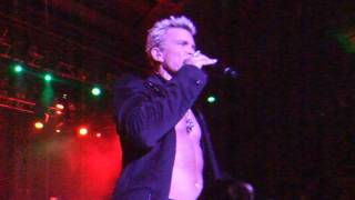 BILLY IDOL "Heavens Inside" (Generation X song), Madrid, 19/07/2012