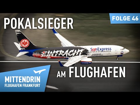 Fußball, Fans, Flieger -Der Flughafen feiert Eintracht Frankfurt | Mittendrin Flughafen Frankfurt 46