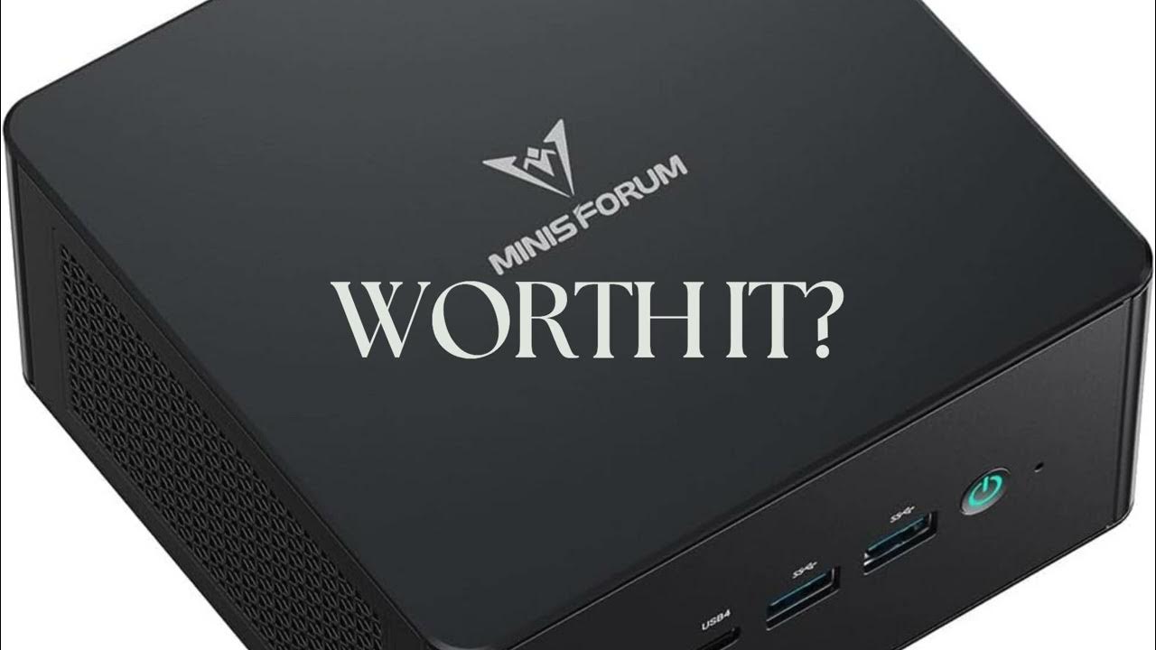 MINISFORUM UM890 Pro Mini PC AMD Ryzen 9 8945HS Windows 11 Pro 64GB