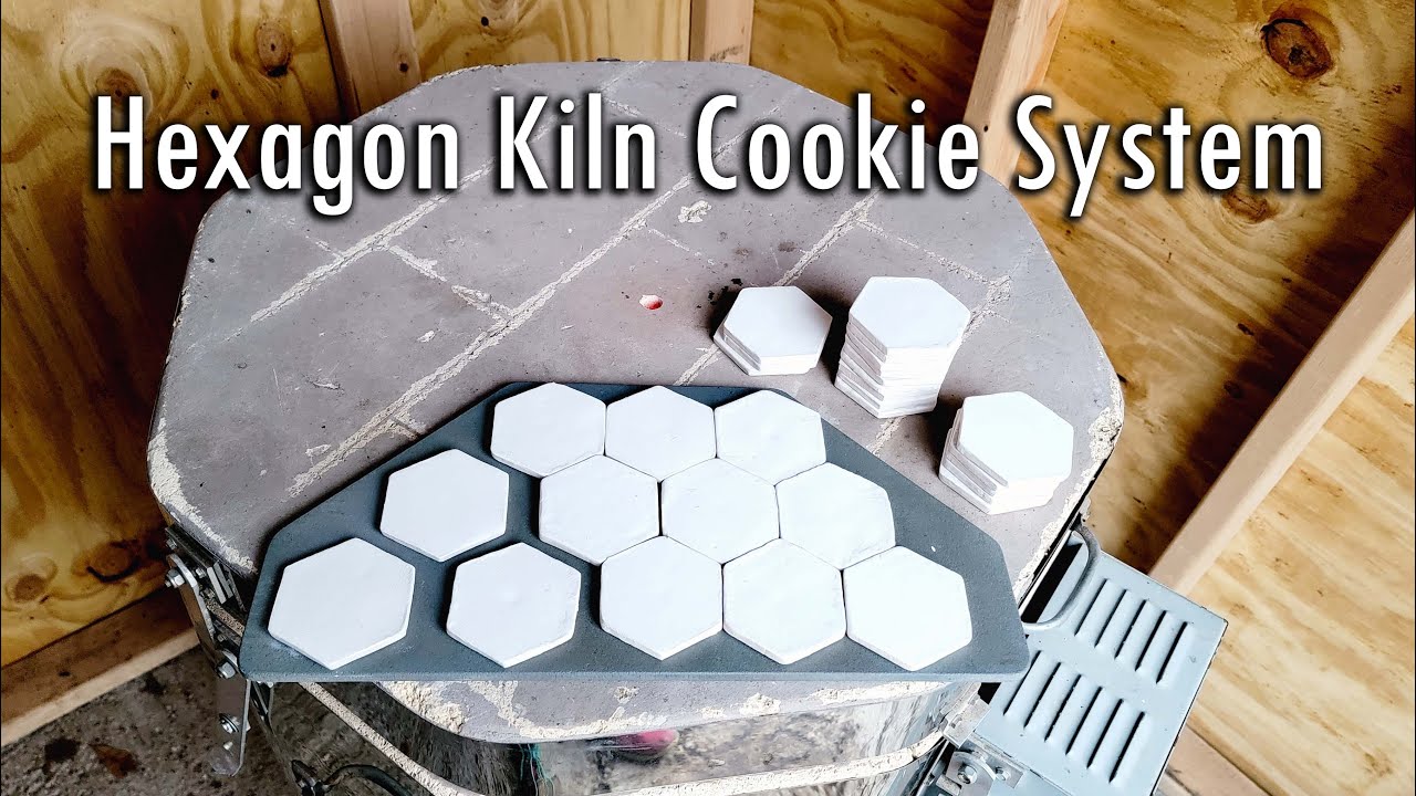 Hexagon Kiln Cookie System How to Make Efficient Kiln Disks for Runny