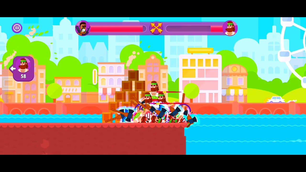 Bowmasters Arnold The Unstoppable Gameplay Test Mod APK 