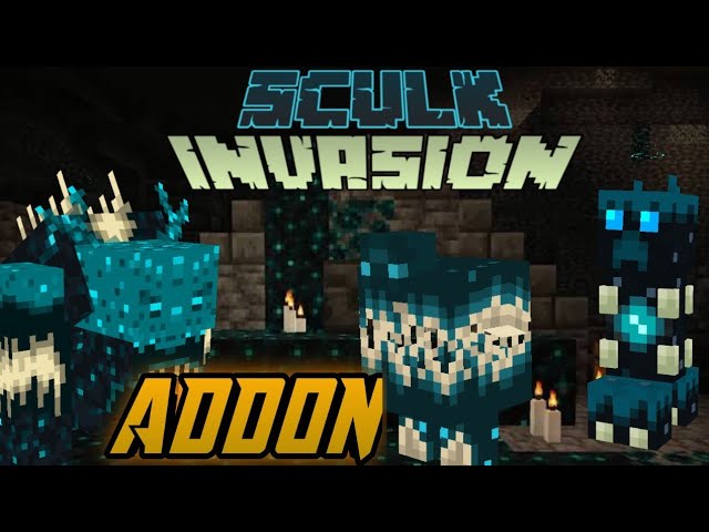 Sculk Invasion Addon (1.19) – MCPE/Bedrock Mod 