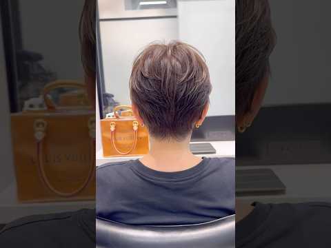 ショートから更なる進化するスタイルへ✂︎#50代ショートヘア #60代ショートヘア #ショートヘア#ショートカット#ショートスタイル#ベリーショート