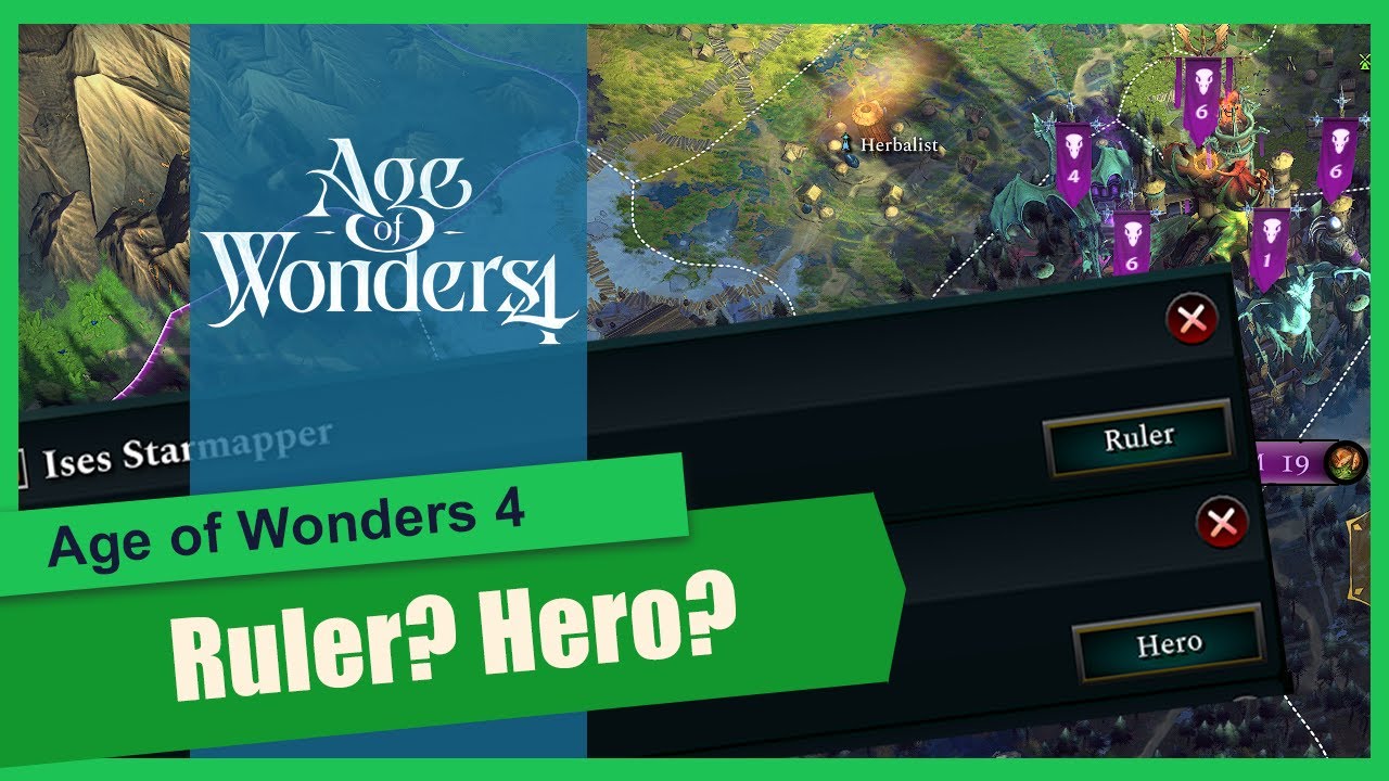 Age of Wonders 4 - Pantheon difference between Hero and Ruler