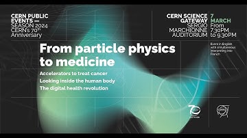 Live: From particle physics to medicine