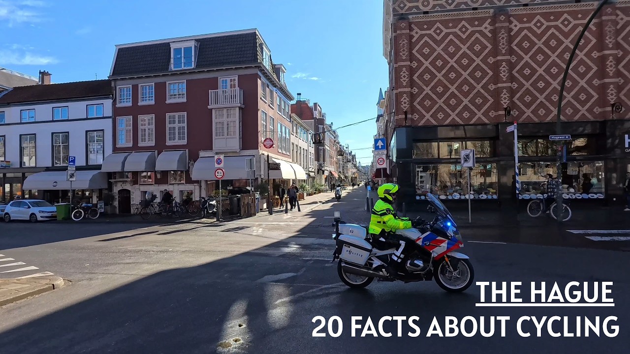 Chasing the Sun in The Hague, Netherlands | February Bike Ride