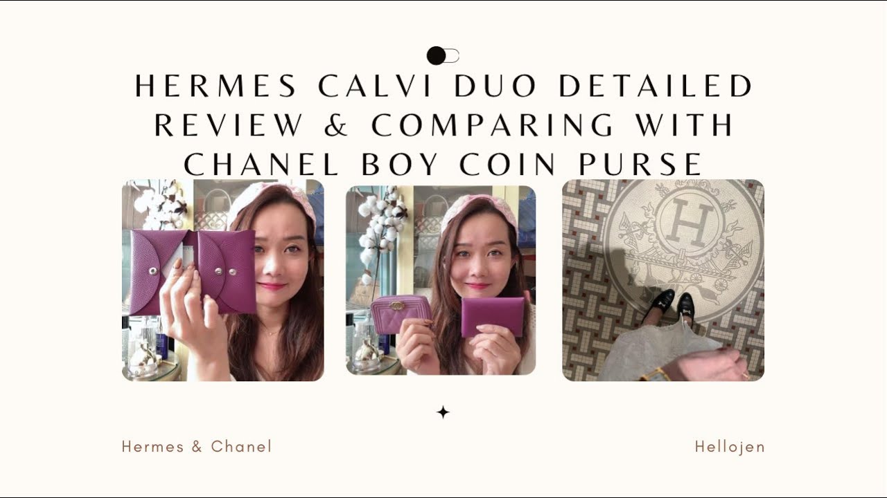 Hermès Calvi Duo Coin Purse