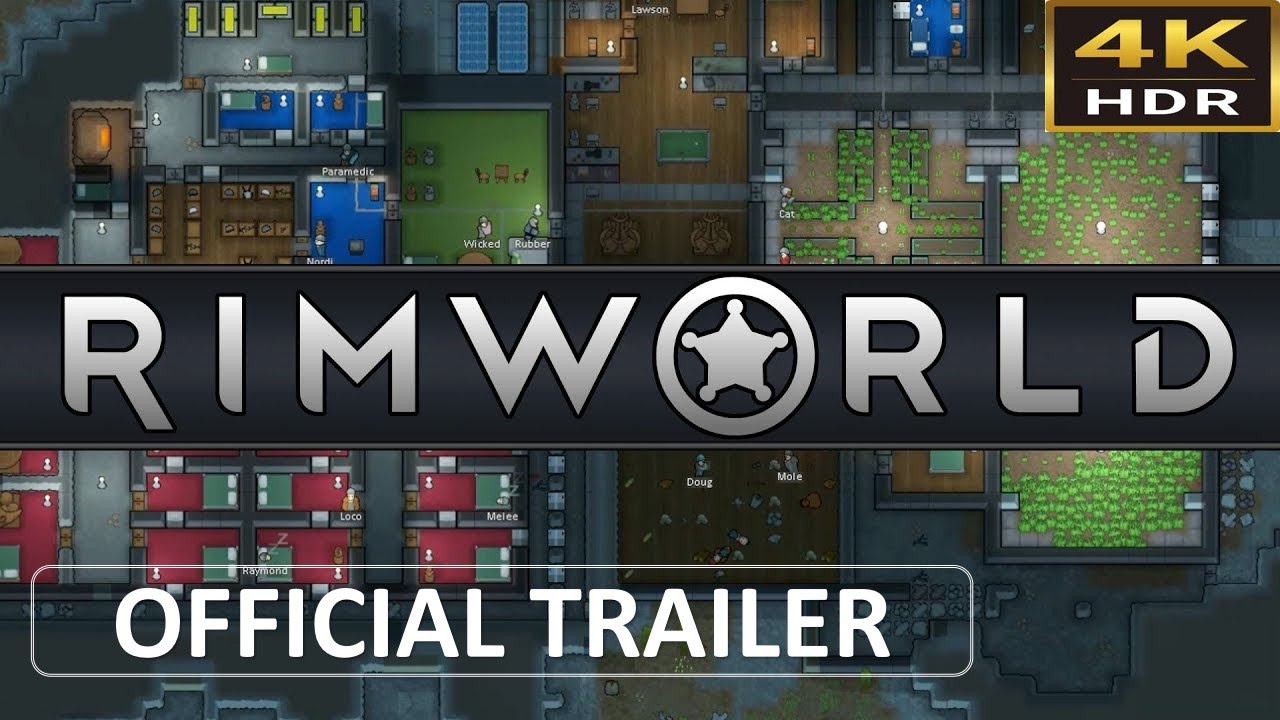 RimWorld - Console Edition Launch Trailer [4K 60FPS]