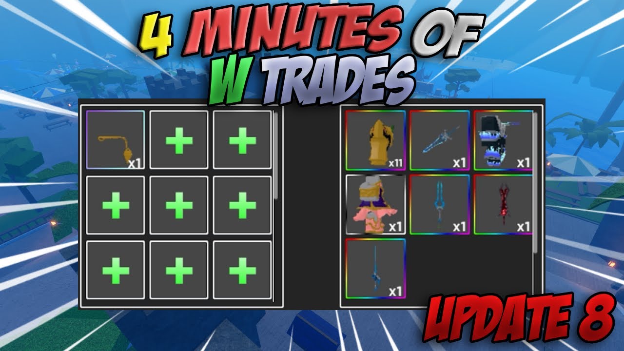 [GPO] 4 Minutes of W TRADES in UPDATE 8 - YouTube