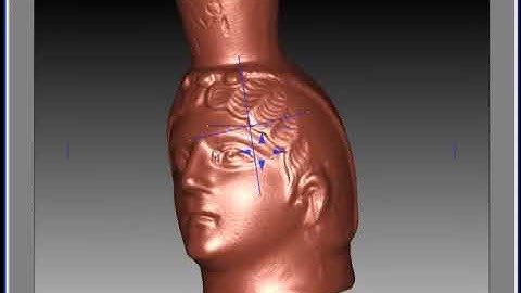 3D scan of Ancient Artifact using TriAngles 3D Scanner