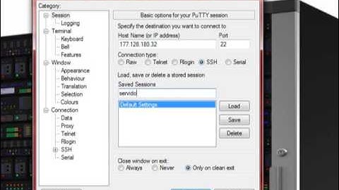 Como acessar um servidor linux via SSH ?