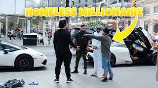 The Homeless Millionaire Prank!