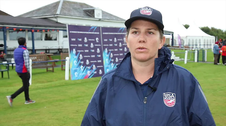 USA Women Erica Rendler post-match interview v PNG...