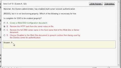 C2040-840, IBM Lotus Notes Domino 8 Configuring Domino Web Servers