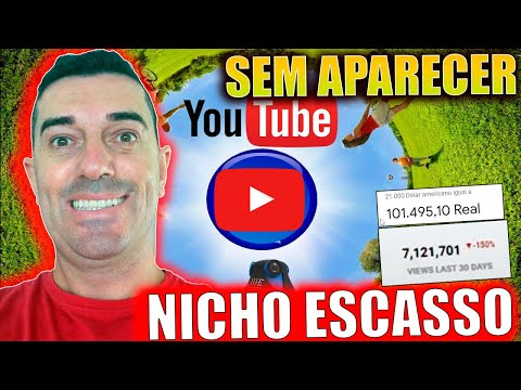 VIRAL! Nicho Raro no YOUTUBE Como Ganhar dinheiro no Youtube sem Aparecer com vídeos 360
