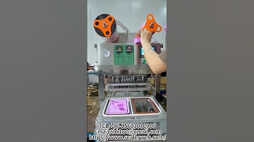 Toy plastic box Plastic film sealing eq #sealingmachine#Plastic box #machine