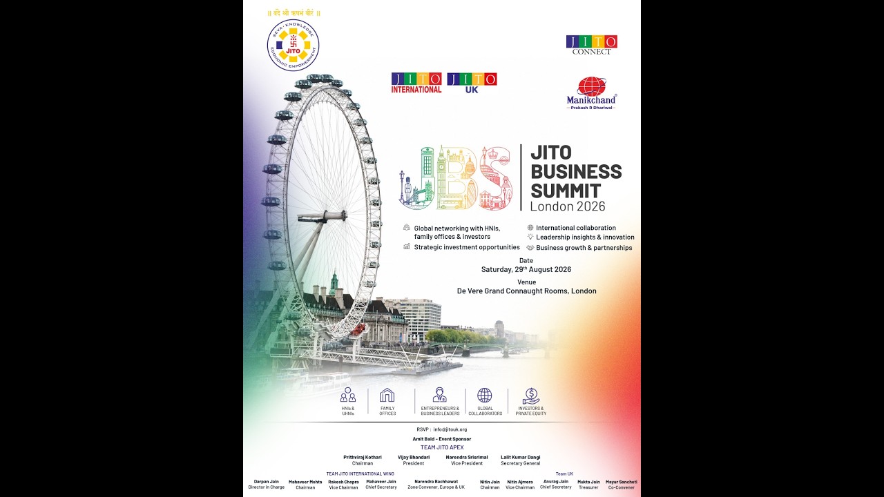 Glimpse of JITO Business Summit - London 2026