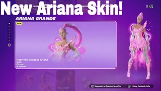 Fortnite Item Shop! New Ariana Grande Skin & Jam Tracks! New Emote!