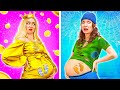 Rich Vs Poor Pregnant In The Hospital! Crazy Parenting Hacks & Gadgets