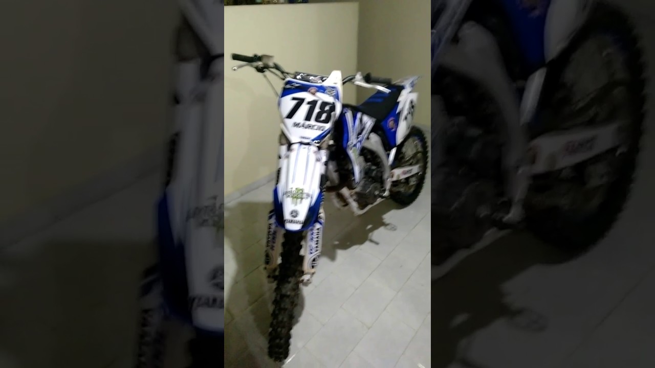 Moto Importada Com Motor Nacional YZ 250F Com Motor Twister 293 Cc YouTube