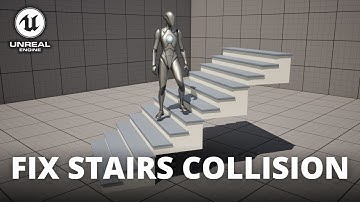 How to Fix Stairs Collision in Unreal Engine 5