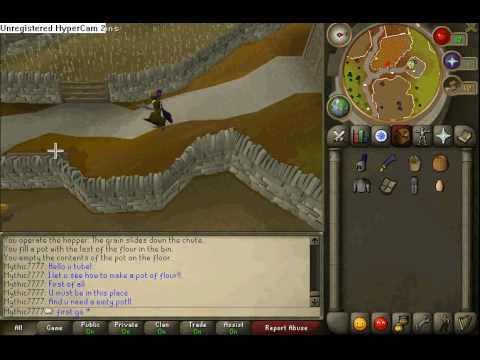 Runescape How To Make A Pot Of Flour Youtube