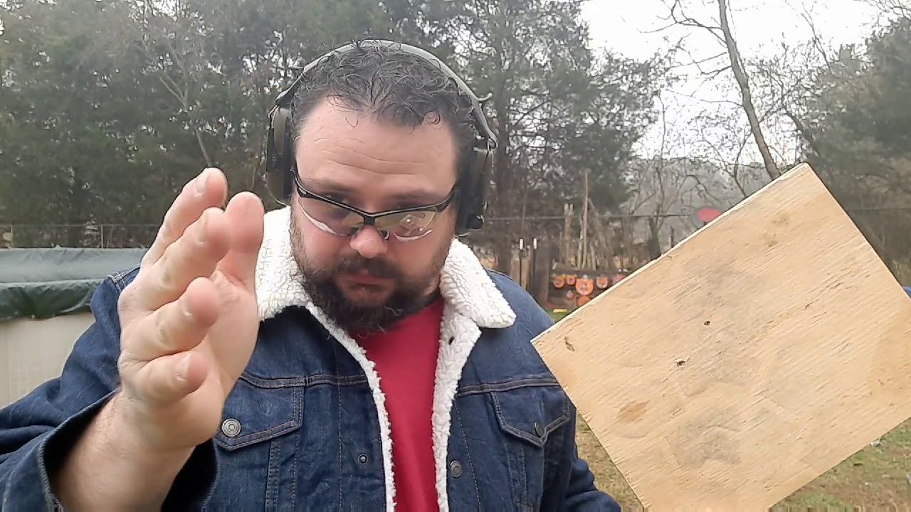 Will 9mm Keeel? Lets Find Out. Glock  19 Gen 5 3/4 Inch Plywood Test Using 115 Grain FMJ