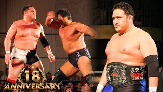 3 BRUTAL Samoa Joe Matches in ROH! | ROH 18th Anniversary Collection
