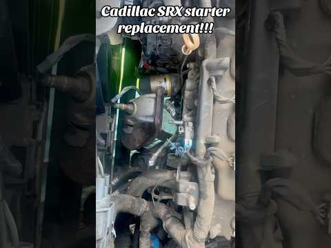 Cadillac SRX 10-16 starter replacement… #automobile #hatian