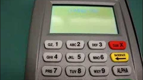 FD100 Running a Transaction