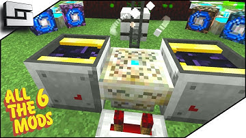 Automated Runic Altar And Super FAST FARMS In All The Mods 6 Modded Minecraft E22