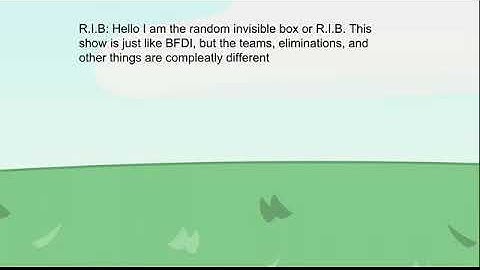 BFDI viewer voting episode 1