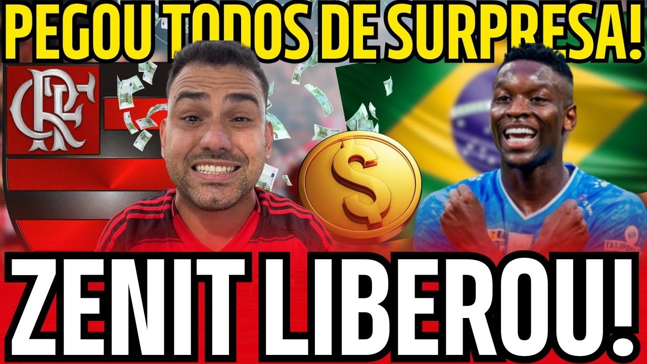 ZENIT LIBERA LUIZ HENRIQUE POR 40 MILHÕES DE EUROS! FLAMENGO JÁ AVALIA INVESTIMENTO GIGANTESCO!