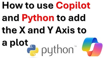 Plotting y = 2x+4 in Python | Add X and Y Axes with Copilot
