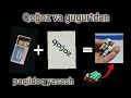 Qooz va gugurt dan paqildoq yasash