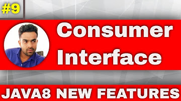 Explain about consumer interface | Consumer interface example | Consumer interface in java.