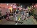八木節　根津・藍染め大通り盆踊り１　2025年9月20日　東京都文京区