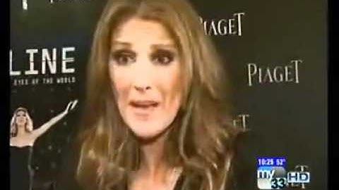 Celine Dion (Through The Eyes Of The World premiere)