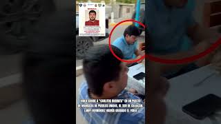 Video shows “Carlitos Rugrats” at a seafood stand in Pueblos Unidos, south of #Culiacán