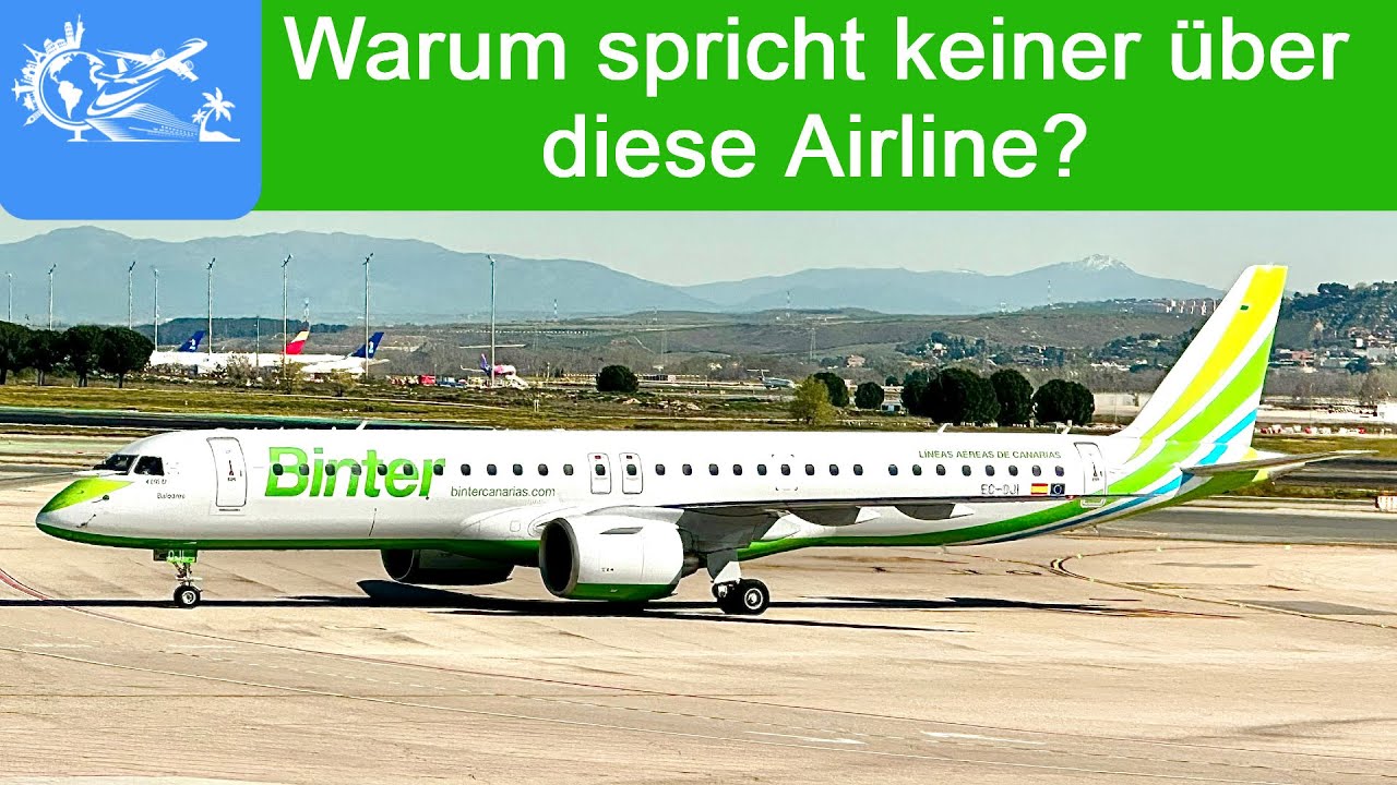 Binter E195-E2| Diese Airline weiß mit gutem Service zu Punkten... |JANNIK´S REISEWELT