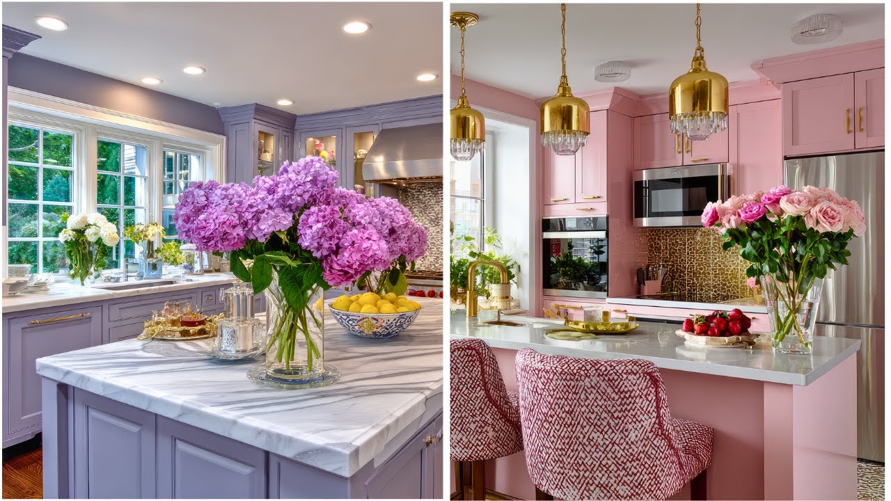 Romantic Small Kitchen Makeover Ideas | Vintage Shabby Chic Meets Modern Elegance